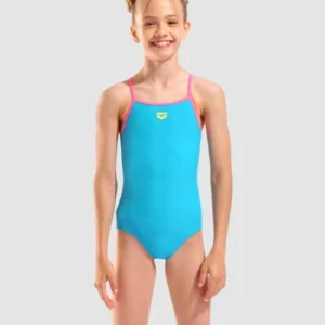 Girls Swimsuit Light Drop Solid eyeblush/shocking pink/shocking pink